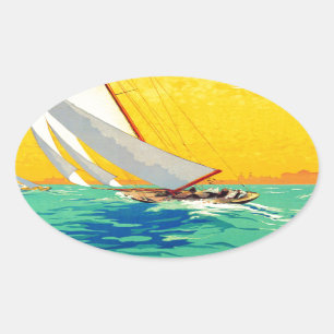 Sticker Ovale Vintage