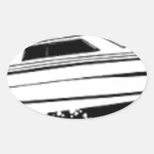 Sticker Ovale Vitesse Cruiser Bateau