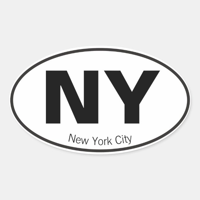 Sticker Ovale Votre emplacement favori (Devant)