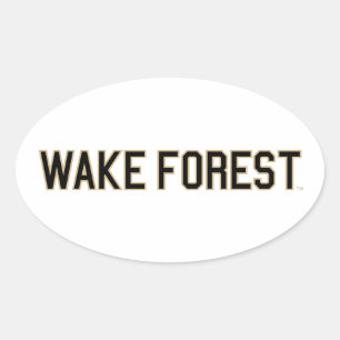 Sticker Ovale WFU   Wake Forest