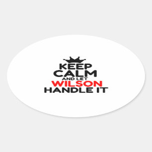 STICKER OVALE WILSON