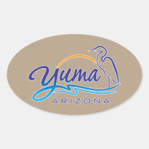 Sticker Ovale Yuma, Arizona