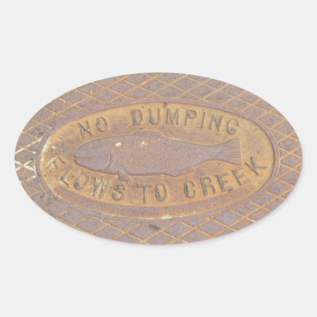 Sticker (ovl) - Flows to Creek (Front)