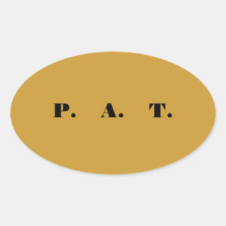 Sticker P.A.T.