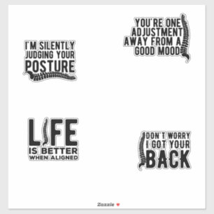 Sticker Pack Chiropraticien Chiropratique