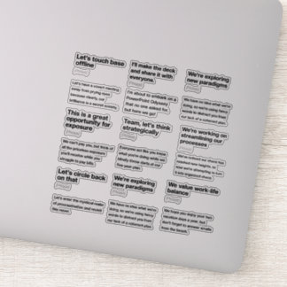 Sticker Pack d'autocollants de définitions de courrier éle