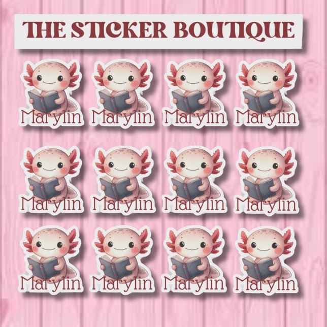 Sticker Pack d'autocollants de lecture du nom de l'axe mig (Créateur téléchargé)