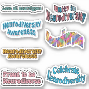 Sticker Pack de sensibilisation à la neurodiversité