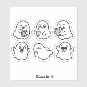 Sticker Pack Fantômes - Bons fantômes Kawaii