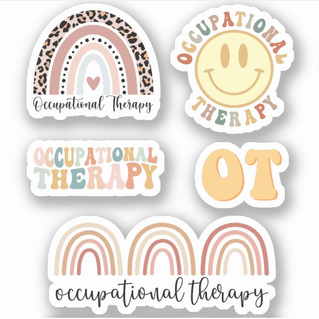 Sticker Pack OT pour l'ergothérapie (Devant)