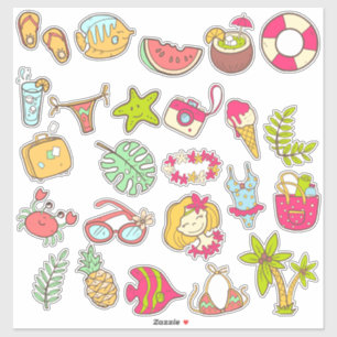 Sticker Pack Plage