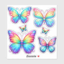 pack vibrant de papillon