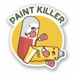 Sticker Paint Killer Fundy Pill Pill Pun
