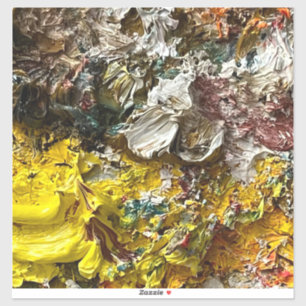 Sticker Palette de l'artiste #1