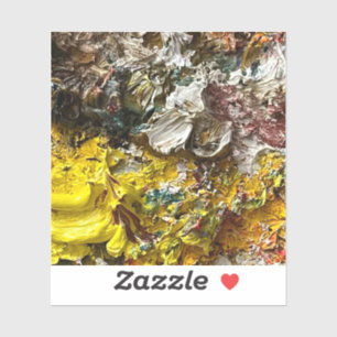 Sticker Palette de l'artiste #1