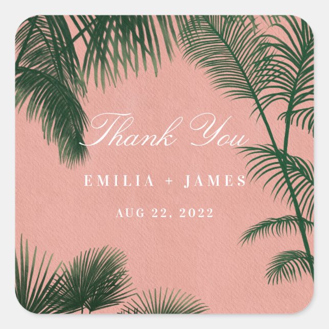 Sticker Palm Springs (Devant)