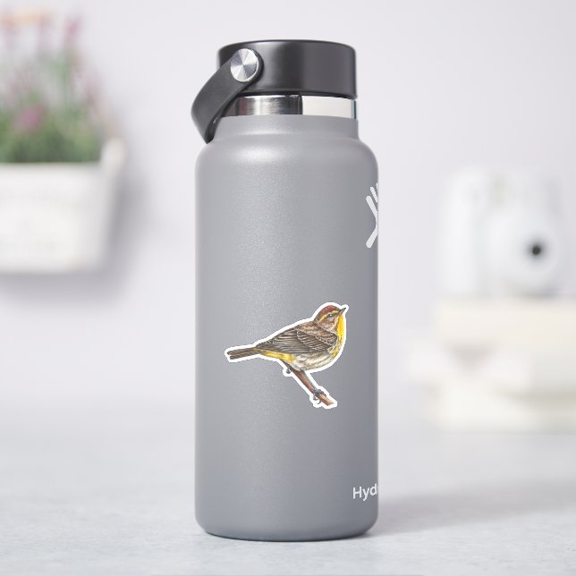 Sticker Palm Warbler (HydroFlask)