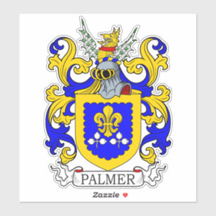 Sticker Palmer Family Crest