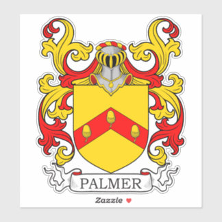 Sticker Palmer Family Crest