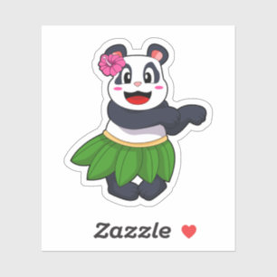 Sticker Panda à Ballet Dance