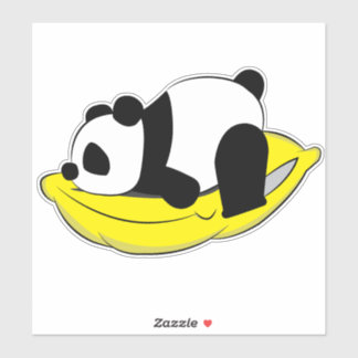 Sticker Panda endormi