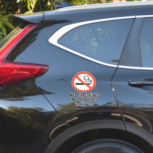 Sticker Panneau Interdiction de Fumer et de Vaper - Sensib