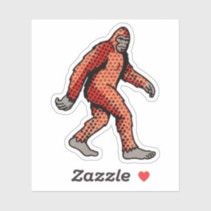 Sticker Panneau Pop Art de créature de la forêt de la band