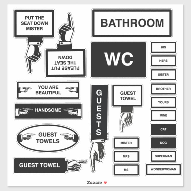 Sticker Panneaux de salle de bain (Feuille)