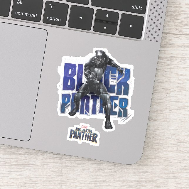 Sticker Panthère noire | T'Challa - Graphique de panthère  (Détail)
