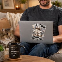 Papa Chat Café Et Chats C'est Tout Drôle Papa Chat