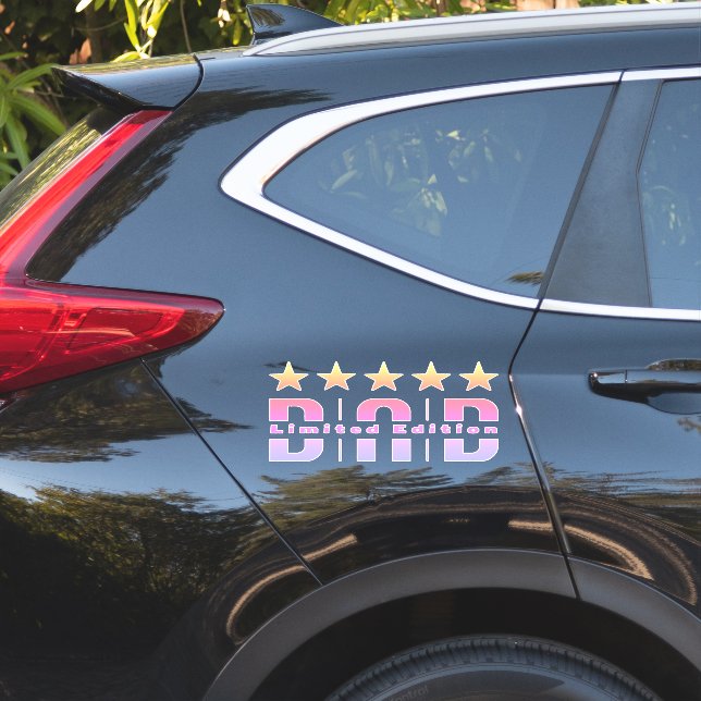 Sticker Papa Limited Edition (Coté voiture)