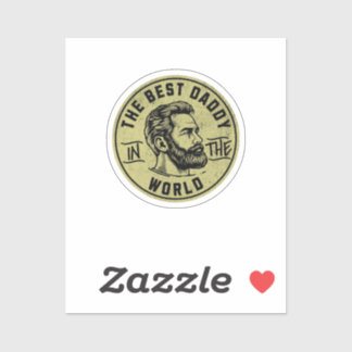 Sticker Papas Légendaires et Cool – Conception de Typograp