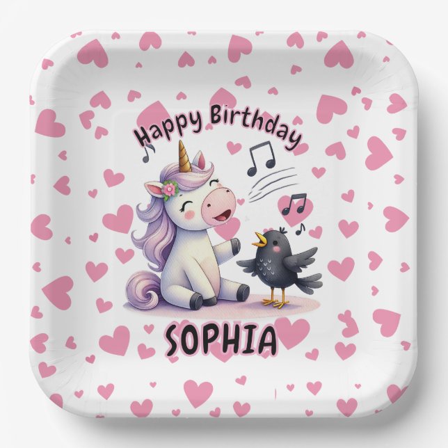 Sticker Paper Plate (Front)