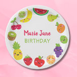 Sticker Paper Plate<br><div class="desc">sweet kawaii fruit party collection</div>
