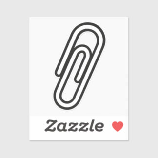 Sticker Paperclip - Symbole de Solidarité