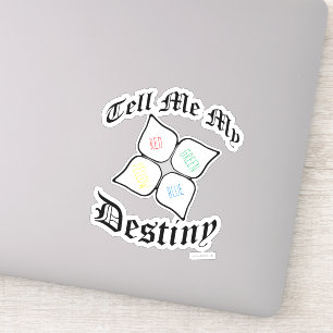 Sticker Papier Snarky Fortuneteller Nostalgie Design
