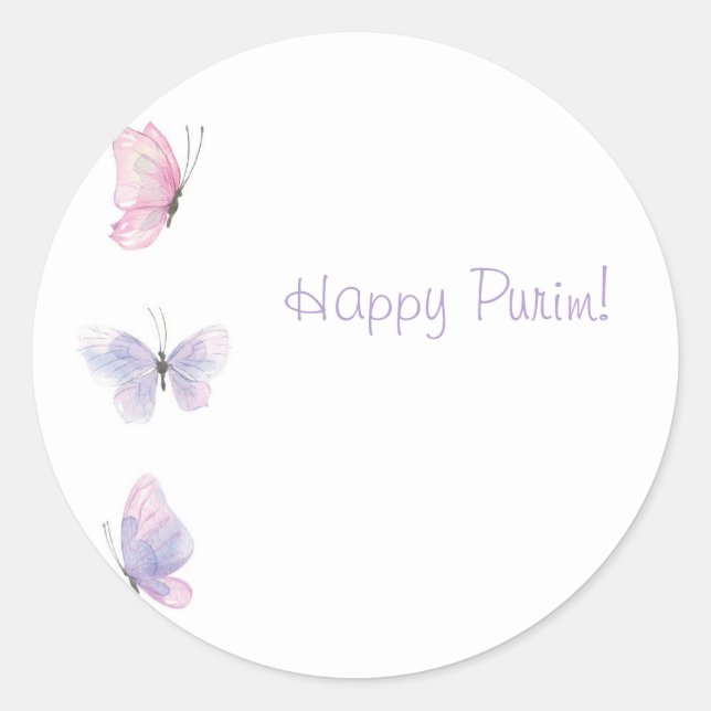 Sticker papillon (Devant)