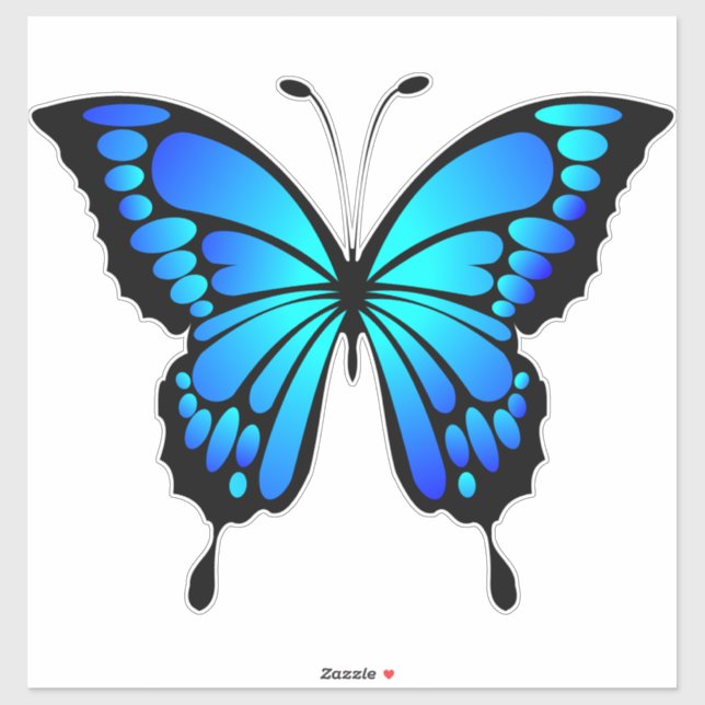 Sticker Papillon (Feuille)