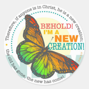 Sticker papillon de nouvelle création