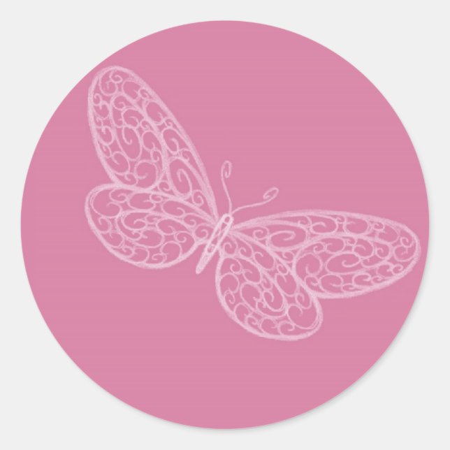 Sticker papillon Filigree (Devant)