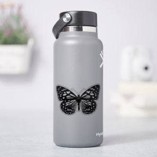 Sticker Papillon noir