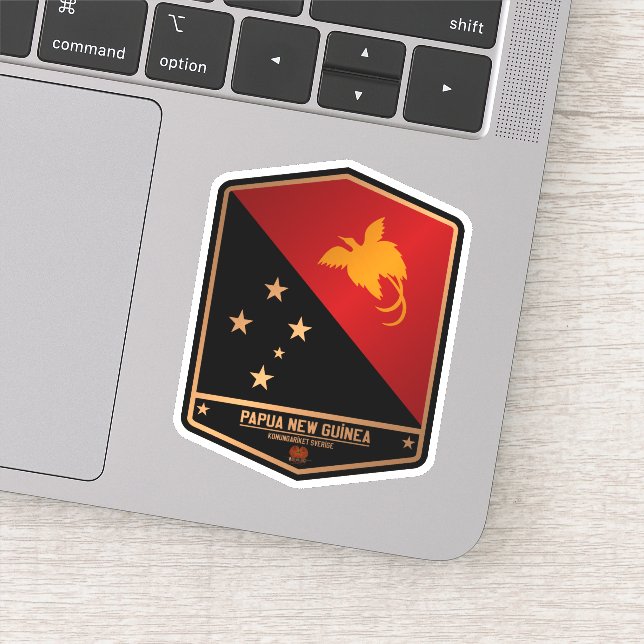 Sticker Papouasie-Nouvelle-Guinée (Détail)