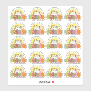 Sticker Pâques mignonnes