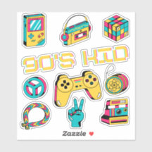 Paquet de 10 Rétro Enfant des années 90 Nostalgie 