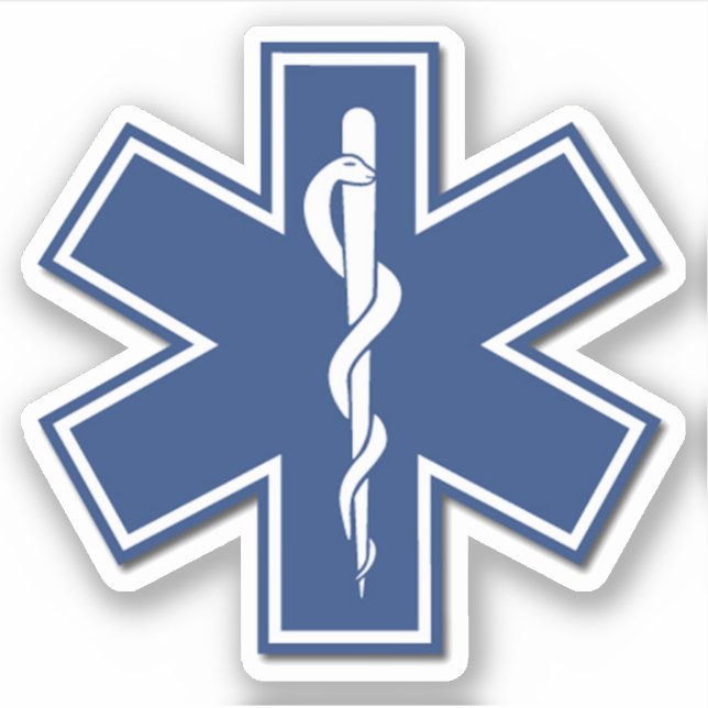Sticker Paramètres EMS EMT Premiers répondeurs (Devant)