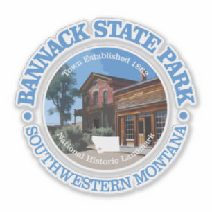 Sticker Parc d'état de Bannack