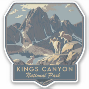 Sticker Parc national de Kings Canyon
