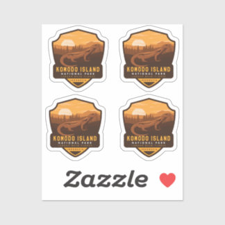 Sticker Parc national de Komodo Island