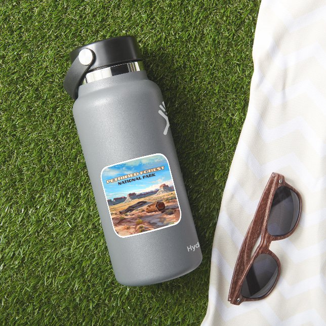 Sticker Parc National de la Forêt Petrifiée Arizona Désert (HydroFlask Insitu)
