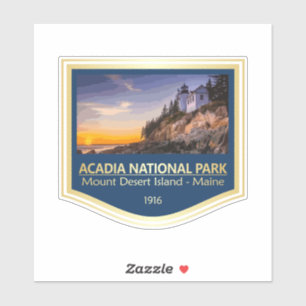 Sticker Parc national de l'Acadie (PF2)